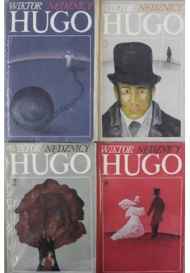Nędznicy Wiktor Hugo (kpl - 4 tomy)