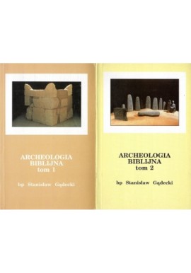 Archeologia biblijna (kpl - 2 tomy) bp Stanisław Gądecki