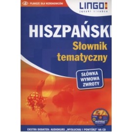 Hiszpański Słownik tematyczny + CD Danuta Zgliczyńska
