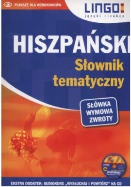Hiszpański Słownik tematyczny + CD Danuta Zgliczyńska