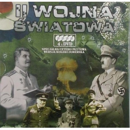 II wojna światowa 4 x DVD Praca zbiorowa