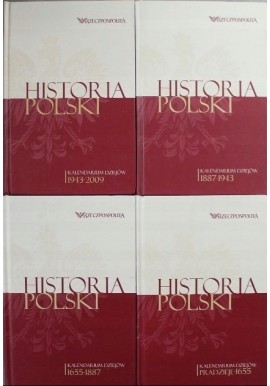 Historia Polski Kalendarium Dziejów Praca zbiorowa (kpl - 4 tomy)