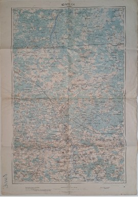 Mapa Łuck 1916 r.