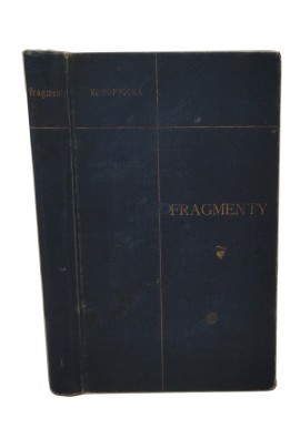 KONOPNICKA MARIA Poezye I Fragmenty 1902