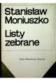 Stanisław Moniuszko Listy zebrane Witold Rudziński