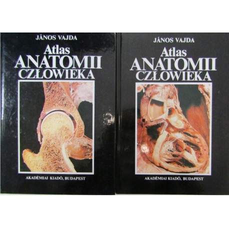 Atlas anatomii człowieka 2 tomy Janos Vajda