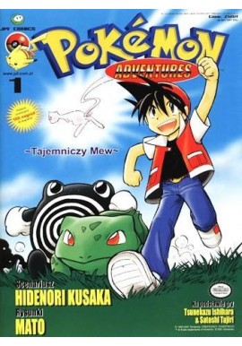 Pokemon Adventures 1 Tajemniczy Mew Hidenori Kusaka, Mato