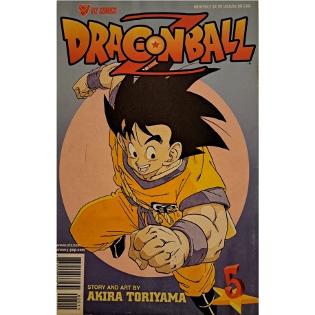Dragon Ball Z 5 (1998) VIZ Comics Akira Toriyama, 1st Print