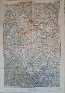 Mapa 42'49' Stanislau Stanisławów 1:200 000 1914