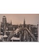 Fotografia zdjęcie Przedwojenny Gdańsk widok z ulicy Długiej na Kościół Mariacki, Ratusz Głównego Miasta [1930]