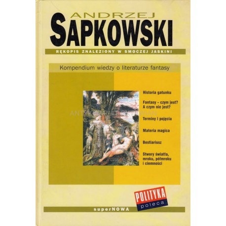 Rękopis znaleziony w smoczej jaskini Andrzej Sapkowski