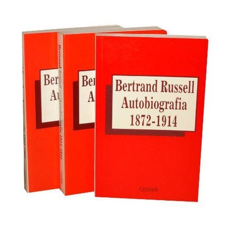 Autobiografia Bertrand Russell 1872-1967 1-3 tomy