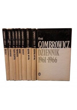 Dzieła 9 tomów Witold Gombrowicz