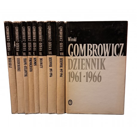 Dzieła 9 tomów Witold Gombrowicz