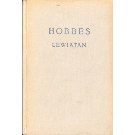 Lewiatan Tomasz Hobbes