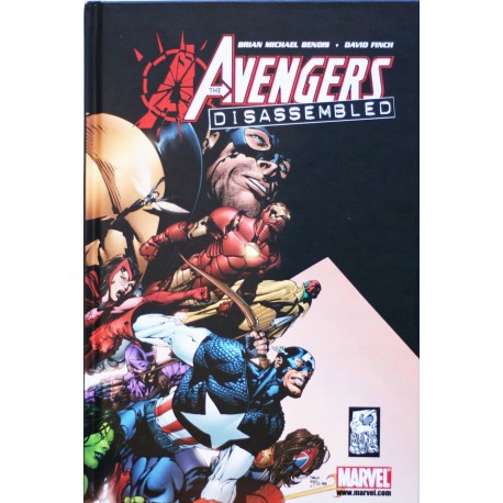 Marvel The Avengers Disassembled Brian Michael Bendis, David Finch
