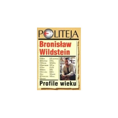 Profile wieku Bronisław Wildstein