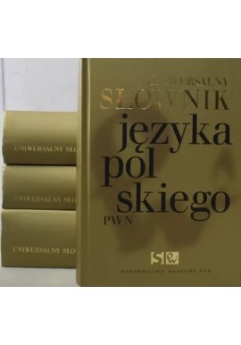 Uniwersalny słownik języka polskiego Prof. Stanisław Dubisz (red.) (kpl - 4 tomy)