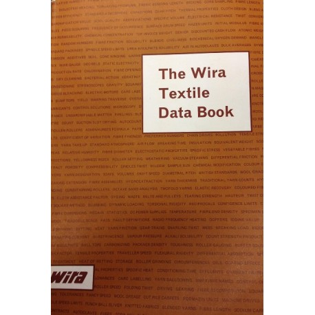 The Wira Textile Data Book Alex Rae, Rollo Bruce