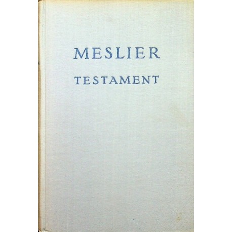 Testament Jan Meslier