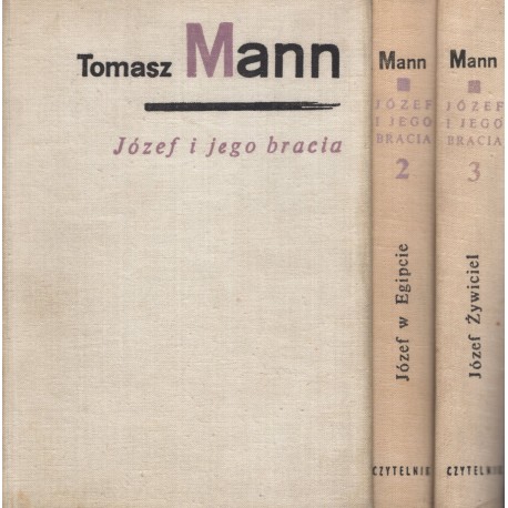 Józef i jego bracia (kpl. - 3 tomy) Tomasz Mann