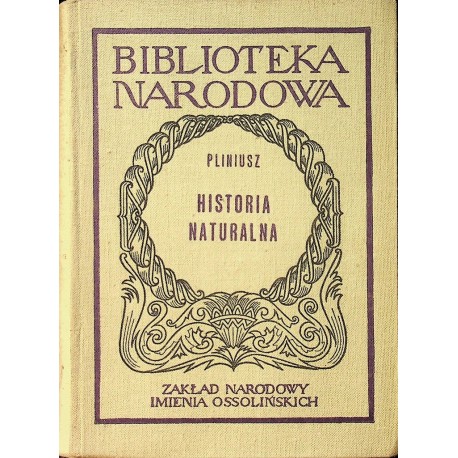 Pliniusz Historia naturalna