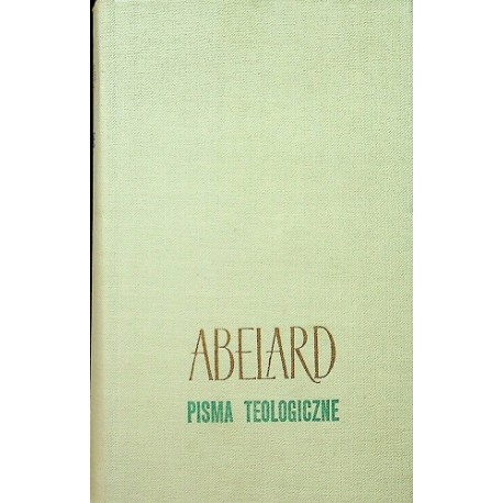 Pisma Teologiczne Abelard