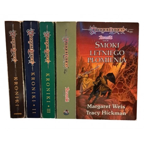 DragonLance Kroniki Smoczej Lancy (4 tomy) Margaret Weis, Tracy Hickman