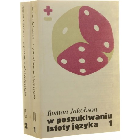 W poszukiwaniu istoty języka Roman Jakobson (kpl - 2 tomy)