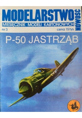 Modelarstwo Miesięcznik Model Kartonowych nr 3 P-50 Jastrząb