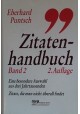 Zitatenhandbuch Band 2 Eine besondere Auswahl aus drei Jahrtausenden Eberhard Puntsch