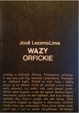 Wazy orfickie Jose Lezama Lima