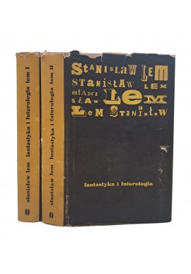 Fantastyka i futurologia tom 1-2 wydanie I Stanisław Lem