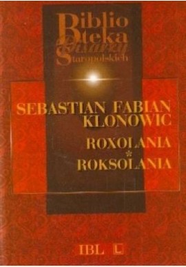 Roxolania Roksolania Sebastian Fabian Klonowic