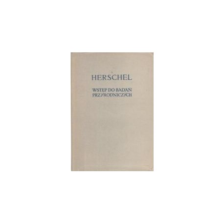 Wstęp do badań przyrodniczych Herschel