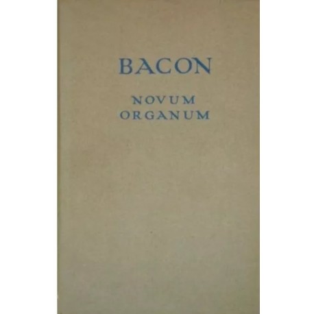 Novum Organum Franciszek Bacon