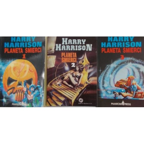 Planeta śmierci Harry Harrison ( 3 tomy)