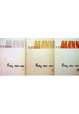 Listy 1889-1955 (3 tomy - kpl) Tomasz Mann