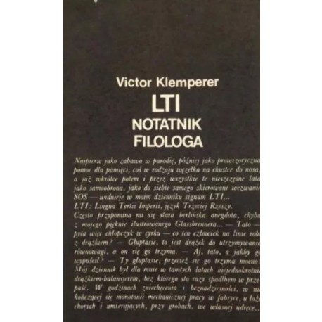 LTI Notatnik filologa Victor Klemperer