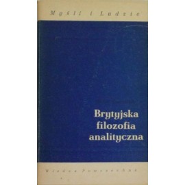 Brytyjska filozofia analityczna Michał Hempoliński