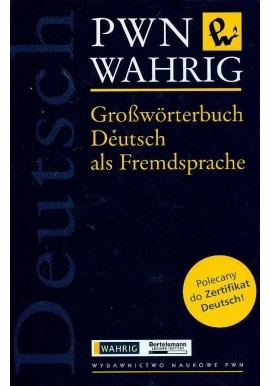 GroBworterbuch Deutsch als Fremdsprache dr Renate Wahrig-Burfeind