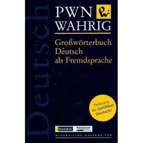 GroBworterbuch Deutsch als Fremdsprache dr Renate Wahrig-Burfeind