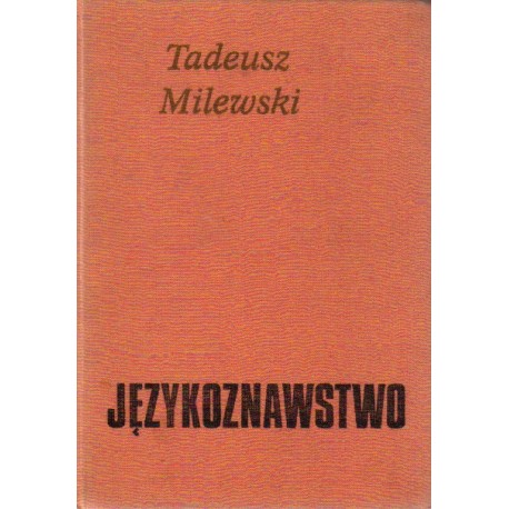 Językoznawstwo Tadeusz Milewski