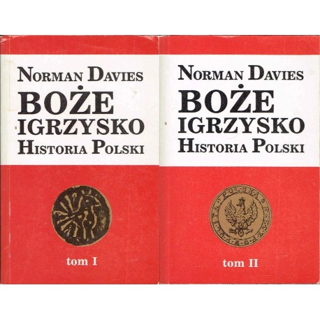 Boże igrzysko Historia Polski (kpl - 2 tomy) Norman Davies