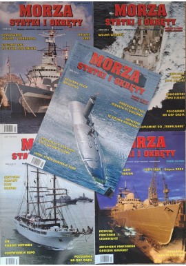 Magazyn Morze Statki i okręty Rok 2003 KOMPLET