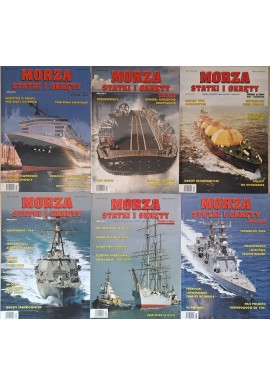 Magazyn Morze Statki i okręty Rok 2004 KOMPLET