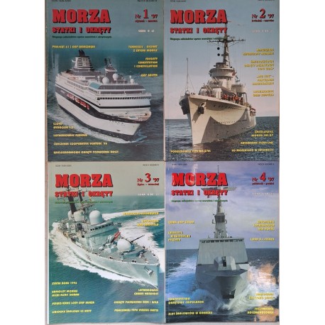 Magazyn Morza Statki i okręty Rok 1997 KOMPLET