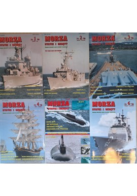 Magazyn Morza Statki i okręty Rok 2000 KOMPLET