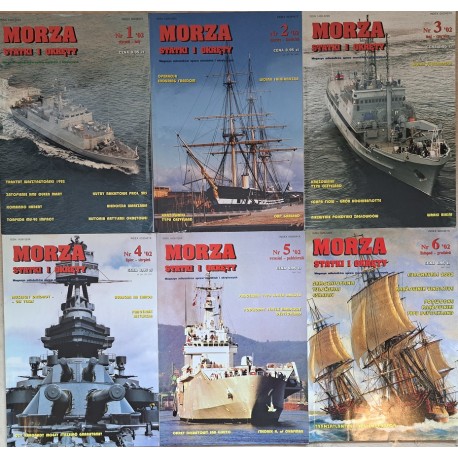 Magazyn Morza Statki i okręty Rok 2002 KOMPLET