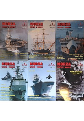 Magazyn Morza Statki i okręty Rok 2001 KOMPLET